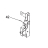 Pin, latch Menumaster RCS511-P1325802M