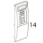 Operation panel ass'y, gray Toshiba TEC B-SX5T-TS12/22-QQ-US
