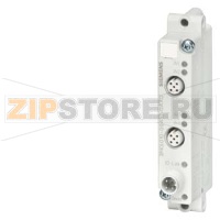 IO-LINK МОДУЛЬ K20, DIGITAL, 4DI, IP67, 4 X 1 INPUT, SENSOR SUPPLY MAX. 200 MA, 2 X M12-SOCKET Y-ASSIGNMENT Siemens 3RK5010-0BA10-0AA0