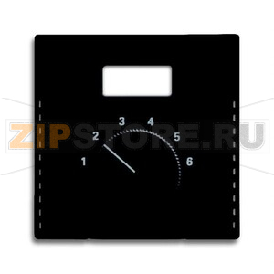 Накладка для терморегулятора, чёрный бархат ABB 2CKA001710A3906 