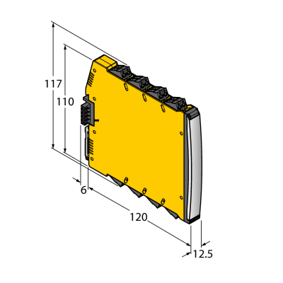 Клапан электромагнитный Turck IMX12-DO01-1U-1U-PR/24VDC 