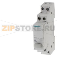 Кнопка 2 НО + 2 НЗ без функции залипания, серый Siemens 5TE4801-2