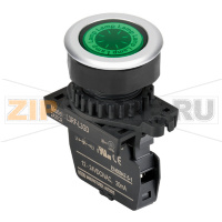 Лампа сигнальная, Ø отверстия: 30 мм Autonics L3RF-L3GL