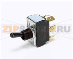 SWT TOG ON-ON DPDT BLK 