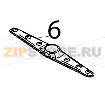 Girante lavaggio lavabicchieri Teikos TS820 Girante lavaggio lavabicchieri Teikos TS820Запчасть на деталировке под номером: 6