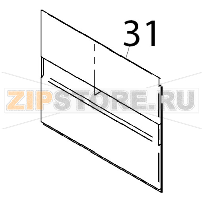 Pannello sottoporta Teikos TS983 Pannello sottoporta Teikos TS983Запчасть на деталировке под номером: 31