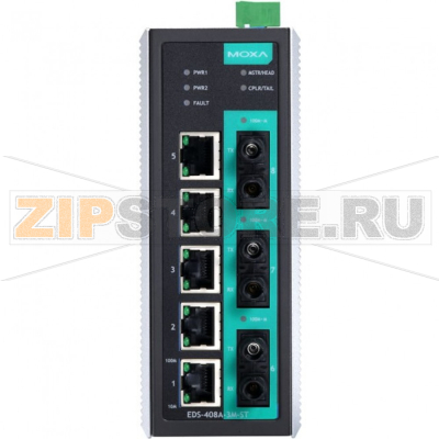 Коммутатор MOXA EDS-408A-3M-ST-T 