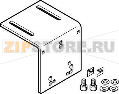 Комплект монтажный Festo DAVM-MW-V1-50-V 