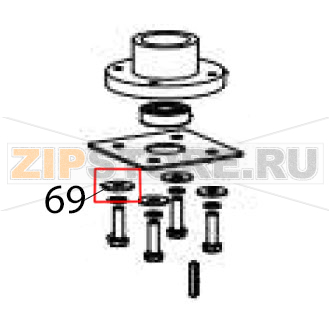 Plain washer-large Hurakan HKN-10SN Plain washer-large Hurakan HKN-10SNЗапчасть на деталировке под номером: 69