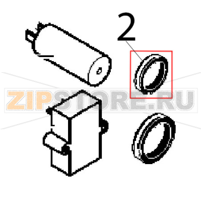 Grommet Ø: 21 Angelo Po FC1011G Grommet Ø: 21 Angelo Po FC1011GЗапчасть на деталировке под номером: 2