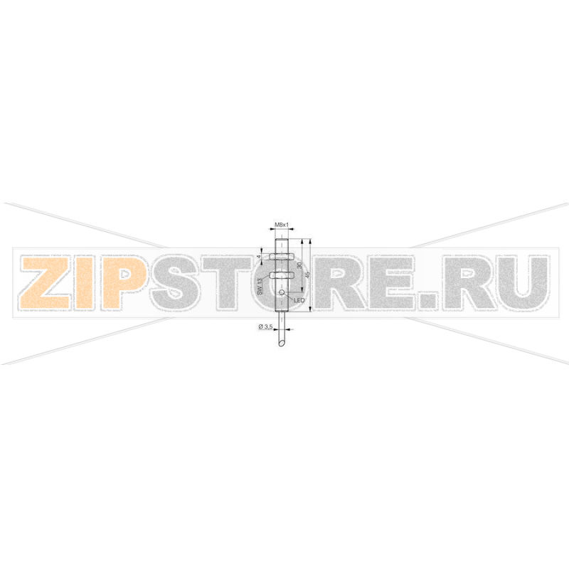 Датчик индуктивный 10-30 В/DC, M8 Contrinex DW-AD-503-M8 