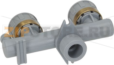 RACCORDO 3 VIE 3/4&quot;F - 3/4&quot;M - 3/4&quot;F 