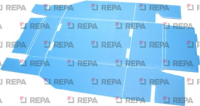 BAC PP ALVEO BLEU