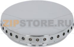 BURNER CAP CHROMED BRASS LOFRA 
