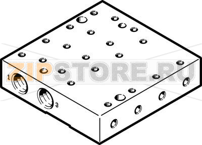Коллектор Festo VABM-P6-15M-G18-M5-4 