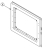 Weld, inner door - BLK Menumaster RCS511-P1327809M