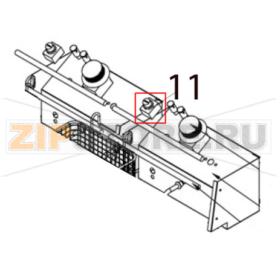 Temperature limiter Hurakan HKN-FR66L Temperature limiter Hurakan HKN-FR66LЗапчасть на деталировке под номером: 11