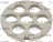 ПЛАСТИНА INOX МОД. R70/12/16 UNGER