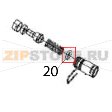 Ball valve o shape ring Hurakan HKN-ME709 Ball valve o shape ring Hurakan HKN-ME709Запчасть на деталировке под номером: 20