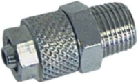 RACCORDO DIRITTO 3/8M ø 8/6 NICHELATO