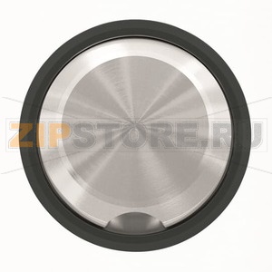 Накладка для кабельного вывода и выключателя со шнурком, чёрное стекло ABB 2CLA860700A1501 