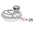 Pin (Agitator Shaft Pinion) KitchenAid 5KPM5EWH4