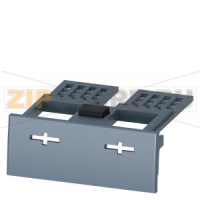 КРЫШКА КЛЕММНИКА 2-ПОЛ. 1 ШТ. ПРИНАДЛЕЖНОСТЬ ДЛЯ 3VA1 160 Siemens 3VA9111-0WD20