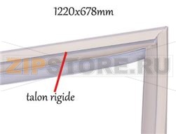 GUARNIZIONE PORTA GRIGIA (677X1215) P900 