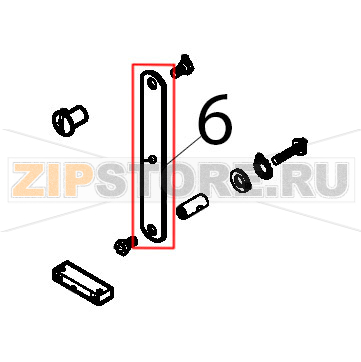 Plate Silanos E1000 Plate Silanos E1000Запчасть на деталировке под номером: 6