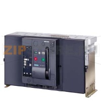 Воздушный выключатель стационарный 3-пол., типоразмер 3, МЭК In=4000 A до 690 В, 50/60 Гц AC Icu=100 kA при 500 В заднее горизонтальное присоединение Siemens 3WL1340-4A.32-....