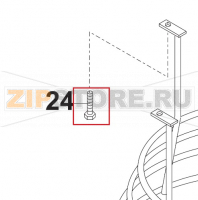 Screw M5x12 Stainless Steel Bear Varimixer RN20 VL-2                                                                               