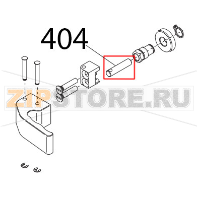 Tirante SX sblocca piatto Sirman Anniversario 300 Tirante SX sblocca piatto Sirman Anniversario 300Запчасть на деталировке под номером: 404