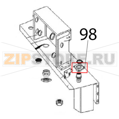 Tee Angelo Po FC241G Tee Angelo Po FC241GЗапчасть на деталировке под номером: 98