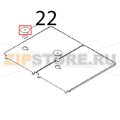 Copriforo comp. Angelo Po 291FAGF Copriforo comp. Angelo Po 291FAGFЗапчасть на деталировке под номером: 22