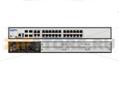 Маршрутизатор 1 Гб RAM, 8 Гб, 2 ядра, 1.2 ГГц, 4*GE combo, 24*GET RJ45 Maipu MP2900X-14 