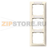 DELTA LINE ЭЛЕКТРИЧЕСКИЙ БЕЛЫЙ РАМКА 3-МЕСТНАЯ 222X80MM ВЕРТИКАЛЬНАЯ С ПОЛЕМ ДЛЯ НАДПИСИ Siemens 5TG2583-2