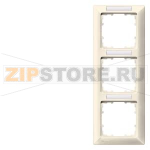 DELTA LINE ЭЛЕКТРИЧЕСКИЙ БЕЛЫЙ РАМКА 3-МЕСТНАЯ 222X80MM ВЕРТИКАЛЬНАЯ С ПОЛЕМ ДЛЯ НАДПИСИ Siemens 5TG2583-2 