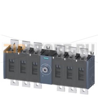 ВЫКЛЮЧАТЕЛЬ-РАЗЪЕДИНИТЕЛЬ 1200V 630A 6P DC Siemens 3KD4660-0QE20-0