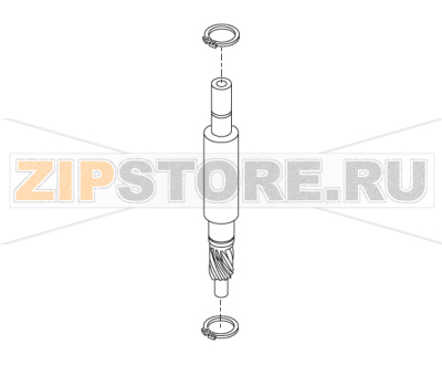 Вал в сборе Bear Varimixer RN20 VL-2 Вал в сборе Bear Varimixer RN20 VL-2Запчасть на сборочном чертеже под номером: 35Название запчасти на датском&nbsp;языке: Sodl as RN20-30.6Z Bear Varimixer RN20 VL-2