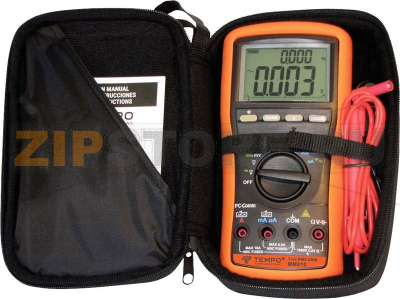 Мультиметр цифровой, CAT IV 1000 В, 9999 точек Tempo Communications MM810 