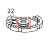Washer fiber KitchenAid 5K45SSEWH