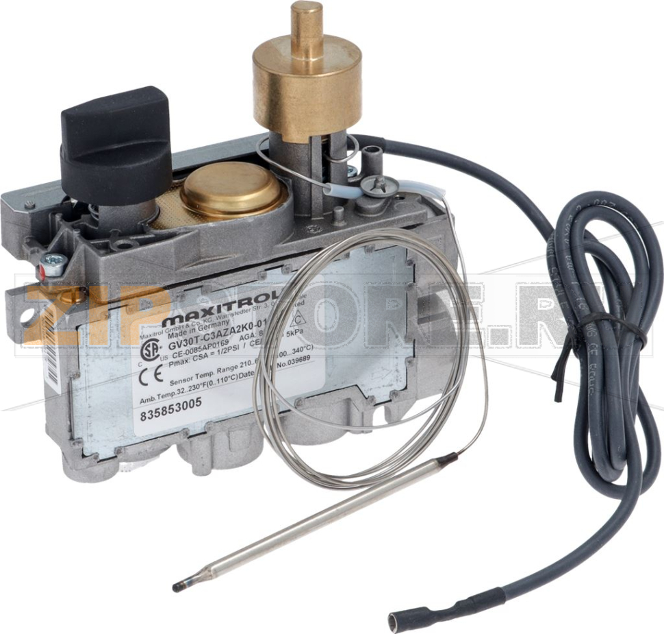 ГАЗОВЫЙ КЛАПАН MERTIK 100÷340°C 