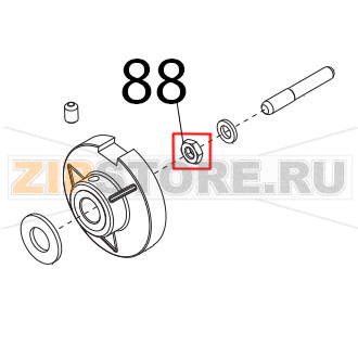 Dado es. DIN439, M6 basso Sirman Mirra 300 Y09 Dado es. DIN439, M6 basso Sirman Mirra 300 Y09Запчасть на деталировке под номером: 88