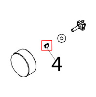 F/manopola Angelo Po BX61E