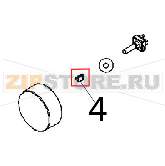 F/manopola Angelo Po BX61E F/manopola Angelo Po BX61EЗапчасть на деталировке под номером: 4