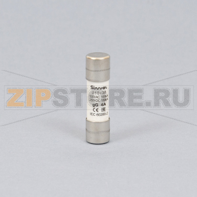 Вставка плавкая 4 А, gG, 10x38 мм Sinvel SV1038-4 