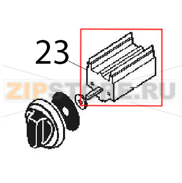 Selector switch Angelo Po 04WCP1EM Selector switch Angelo Po 04WCP1EMЗапчасть на деталировке под номером: 23