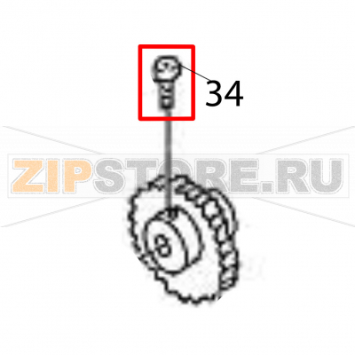 Pan head screw Sato HR224 TT Pan head screw Sato HR224 TTЗапчасть на деталировке под номером: 34Название запчасти на английском языке: Pan head screw Sato HR224 TT.