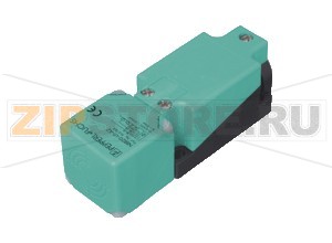 Индуктивный датчик Inductive sensor NBB20-U1-E2 Pepperl+Fuchs General specificationsSwitching functionNormally open (NO)Output typePNPRated operating distance20 mmInstallationflushOutput polarityDCAssured operating distance0 ... 16.2 mmReduction factor rAl 0.33Reduction factor rCu 0.31Reduction factor r304 0.74Reduction factor rBrass 0.41Nominal ratingsOperating voltage10 ... 30 V DCSwitching frequency0 ... 440 HzHysteresistyp. 5  %Reverse polarity protectionreverse polarity protectedShort-circuit protectionpulsingVoltage drop&le 2 VOperating current0 ... 200 mAOff-state current0 ... 0.5 mA typ. 0.01 mANo-load supply current&le 20 mAOperating voltage indicatorLED, greenSwitching state indicatorLED, yellowFunctional safety related parametersMTTFd1460 aMission Time (TM)20 aDiagnostic Coverage (DC)0 %Approvals and certificatesEAC conformityTR&nbspCU 020/2011UL approvalcULus Listed, General PurposeCSA approvalcCSAus Listed, General PurposeCCC approvalCCC approval / marking not required for products rated &le36 VAmbient conditionsAmbient temperature-25 ... 85 °C (-13 ... 185 °F)Mechanical specificationsConnection typescrew terminalsInformation for connectionA maximum of two conductors with the same core cross section may be mounted on one terminal connection! tightening torque 1.2 Nm + 10 %Core cross-sectionup to 2.5 mm2Minimum core cross-sectionwithout wire end ferrule 0.5 mm2 , with connector sleeves 0.34 mm2Maximum core cross-sectionwithout wire end ferrule 2.5 mm2 , with connector sleeves 1.5 mm2Housing materialPA/metal with epoxy powder coatingSensing facePADegree of protectionIP68 / IP69KMass225 gNoteTightening torque: 1.8 Nm (housing)