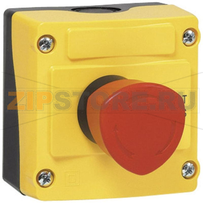 Кнопка аварийной остановки в корпусе 240 В/AC, 2.5 А, IP66, 1 шт Baco BALBX17301 
